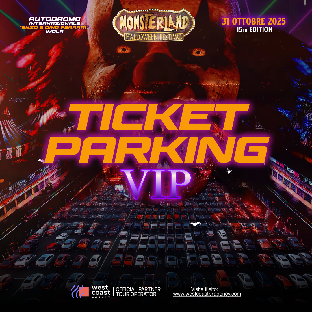 Locandina Monsterland Ticket Parking Vip
